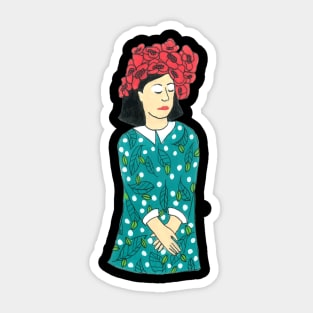 Lady Sticker